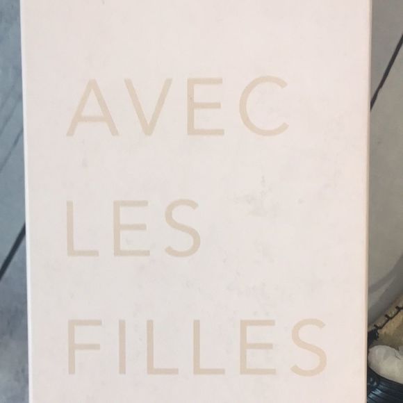 NWT Avec Les Filles, Genevie Black Espadrille Style Open Toed Sandals - 6.5 M - Picture 5 of 6